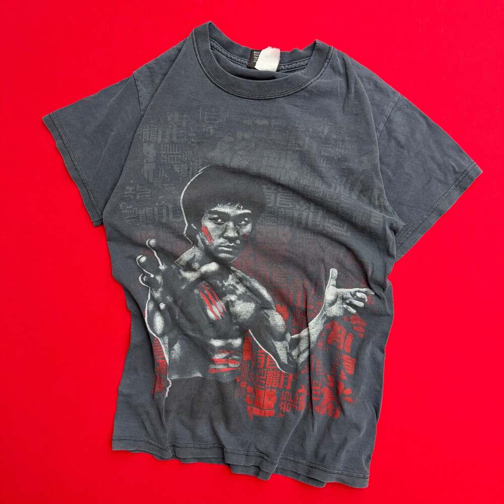 Vintage 90's Bruce Lee Movie T-Shirt Size small